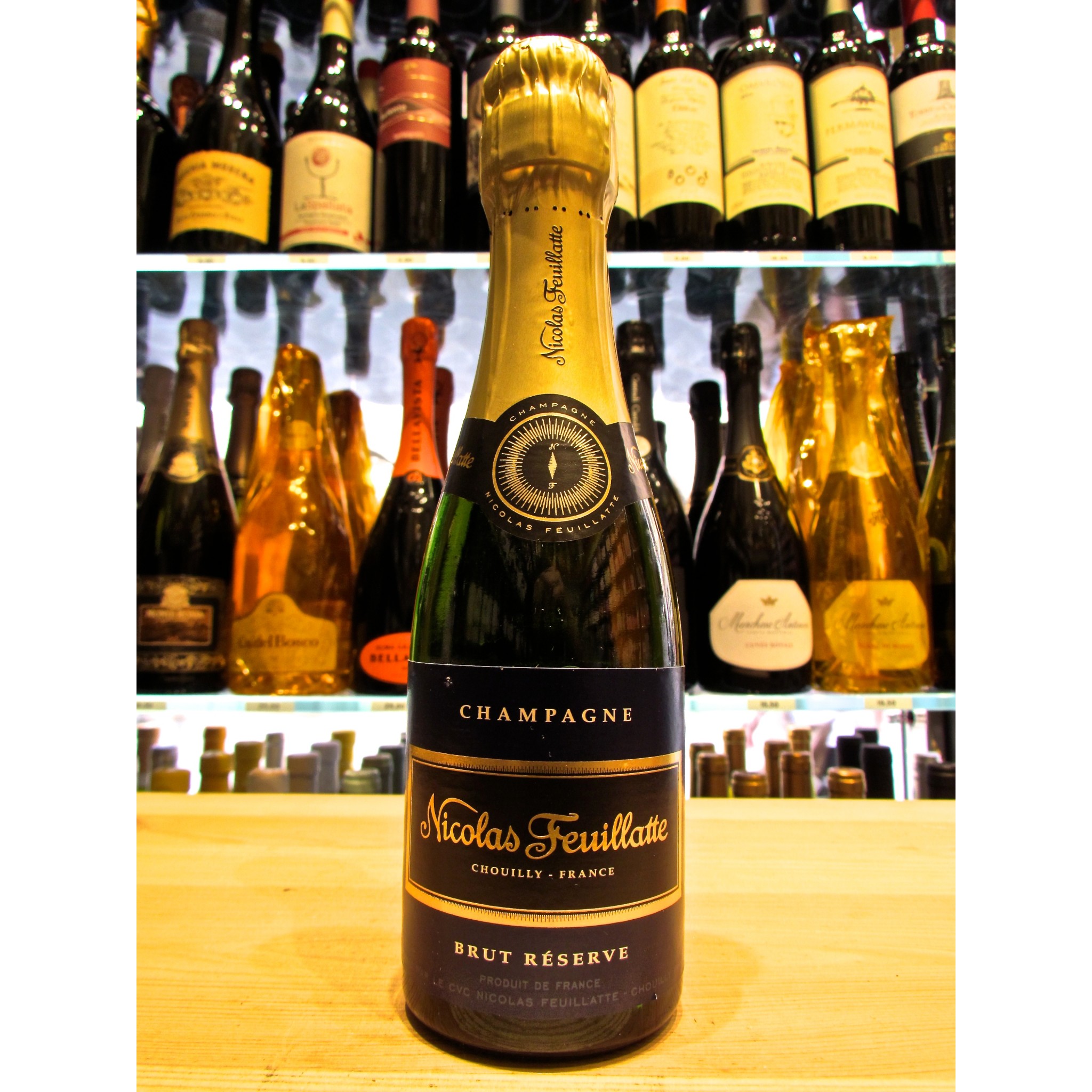 Online shop Champagne Nicolas Feuillatte Brut Réserve. Online quality  French champagne sale at the best price