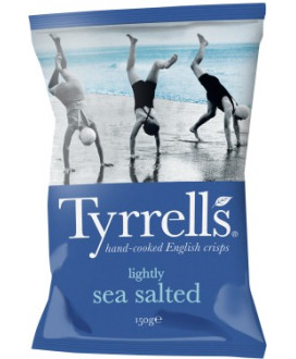 Vendita online Patatine Tyrrells, Patatine Classiche 150g. Shop online patatine Inglesi Tyrrells