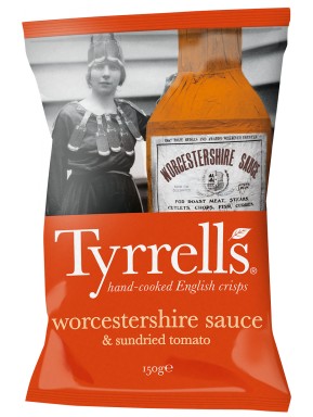 Tyrrells - Patatine alla Salsa Worcestershire - 150g