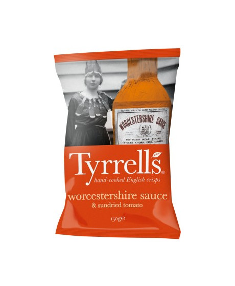 Vendita online Patatine Tyrrells, Patatine alla Salsa Worcestershire 150g. Shop online patatine Inglesi Tyrrells Vendita online Patatine Tyrrells, Patatine alla Salsa Worcestershire 150g. Shop online patatine Inglesi Tyrrells