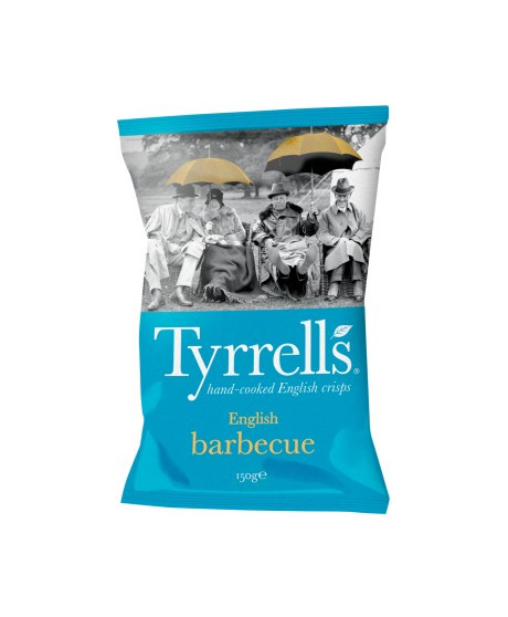 Vendita online Patatine Tyrrells, Patatine al gusto barbecue 150g. Shop online patatine Inglesi Tyrrells Vendita online Patatine Tyrrells, Patatine al gusto barbecue 150g. Shop online patatine Inglesi Tyrrells