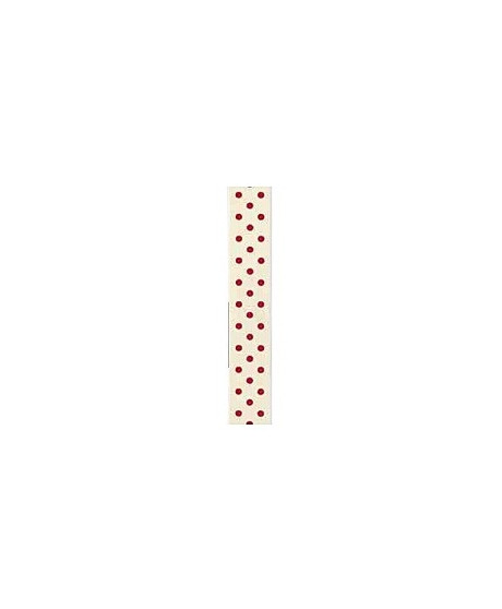 Cupido & Company - Ribbon with Red Pois - 50mt