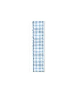Cupido & Company - Ligth Blue squared Ribbon - 50mt
