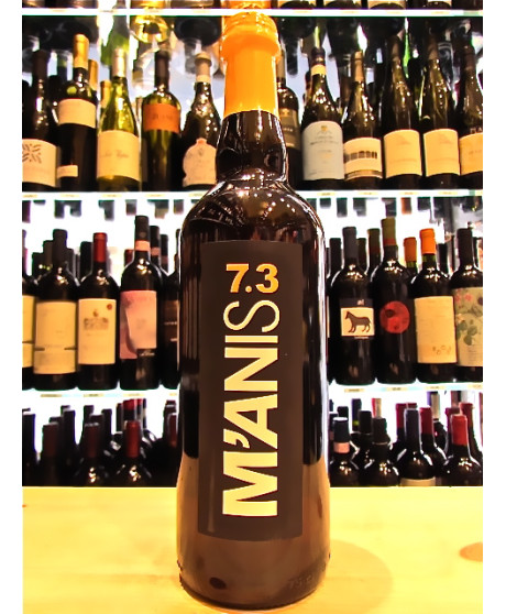 Vendita online birra artigianale veneta M'Anis 7.3 ambrata doppio malto. Shop on line birre artigianali Manis miglior rapporto q