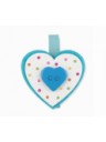 Cupido & Company - Light Blue Heart Clothespin