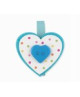 Cupido & Company - 12 Light Blue Heart Clothespins