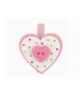 Cupido &amp; Company - 24 Pink Heart Clothespins