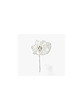 Cupido & Company - 12 Fabric White Flowers