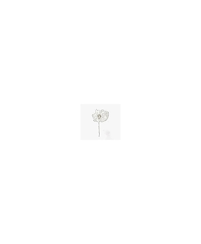 Cupido & Company - 12 Fabric White Flowers