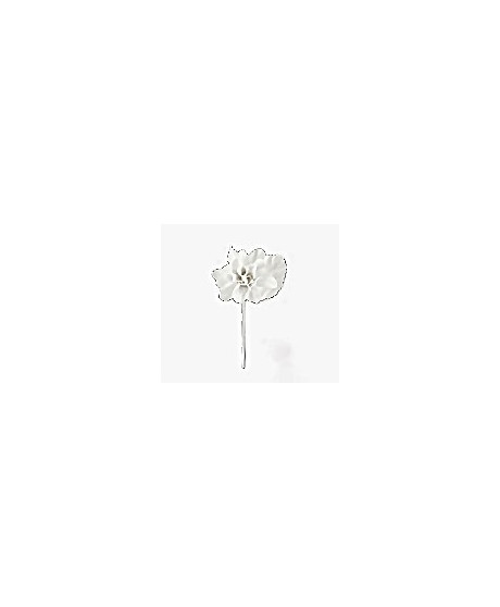 Cupido & Company - 12 Fabric White Flowers