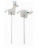 Cupido & Company - 24 Pencils with Light Blue Puppets