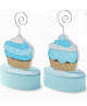 Cupido & Company - Cupcake PortaConfetti Azzurro