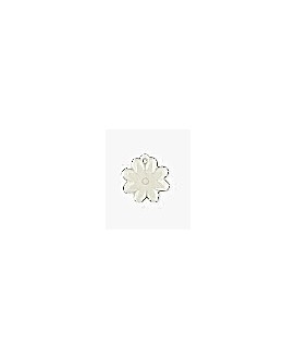 Cupido & Company - 5 Porcelain White Flowers