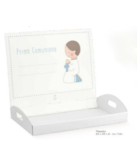 Shop online tray for baptism and communion. Online sale accessories for wedding favors.