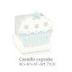 Cupido &amp; Company - 5 Light Blue Cupcake Cardboard