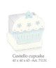 Cupido &amp; Company - 5 Light Blue Cupcake Cardboard