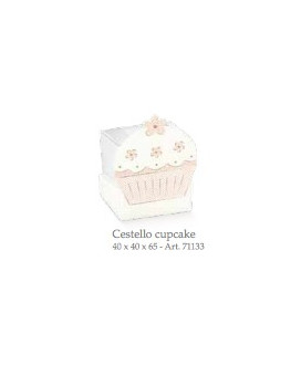 Cupido & Company - 5 Pink Cupcake Cardboard