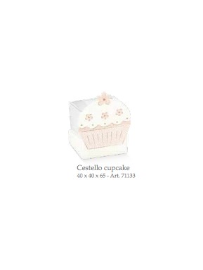 Cupido & Company - 5 Pink Cupcake Cardboard