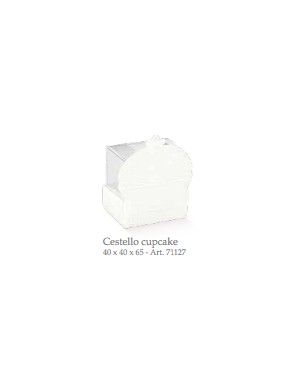 Cupido & Company - 5 Scatoline CupCake Bianche