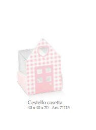 Cupido & Company - 5 Pink House Cardboard