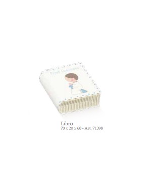 Cupido & Company - 10 Book Boxes Light Blue With Ribbon