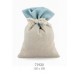 Cupido &amp; Company - 6 Jute Bags with Light Blue Board
