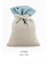 Cupido & Company - 12 Jute Bags with Light Blue Board