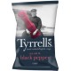 Tyrrels - Black Pepper Potato Crisps -150g