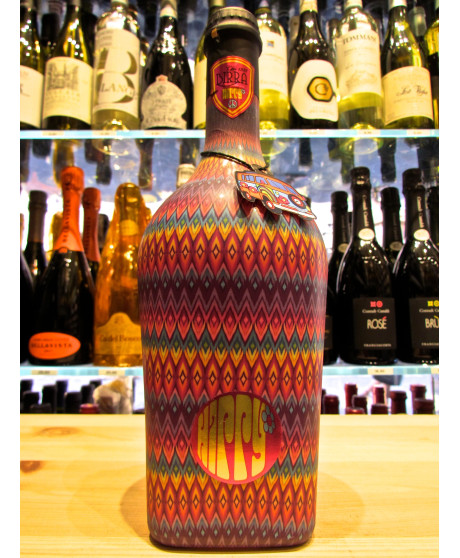 Vendita online Birra Artigianale Ceci Hippy. Shop on line birre di Parma bottiglia fantasia anni '70 hippy fashion con portachia