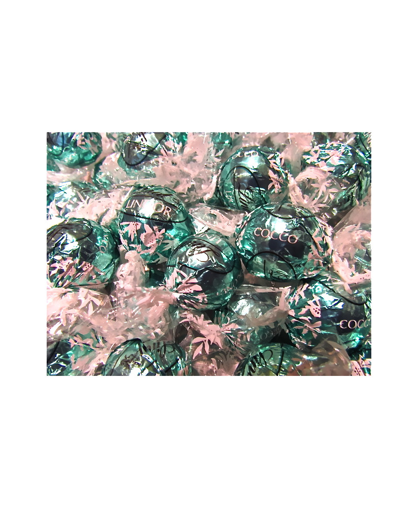 Vendita online cioccolatini Lindor NOVITA' CREMA DI COCCO Lindt e Sprüngli a €32,00 al Kg. Shop on-line cioccolatino Lindor nuov