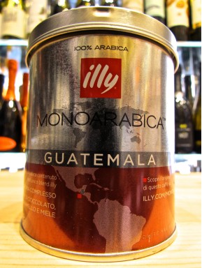 (6 PACKS) ILLY - MONOARABICA GUATEMALA - COFFEE MOKA POWDER - 125g