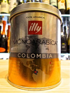 (3 CONFEZIONI X 125g) ILLY - MONOARABICA COLOMBIA - CAFFE' MOKA MACINATO 