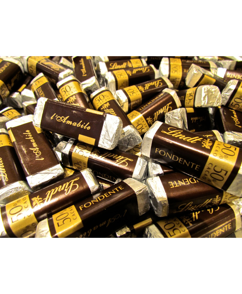 Shop online simple chocolates Lindt dark 50%. Lindt & Sprüngli best price at Kg. Online chocolate sales.