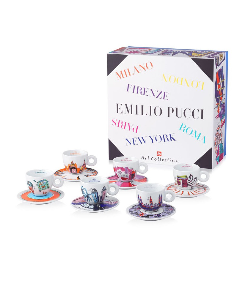 Vendita online tazzine da caffè Illy e Emilio Pucci, miglior prezzo on-line tazzine da caffè