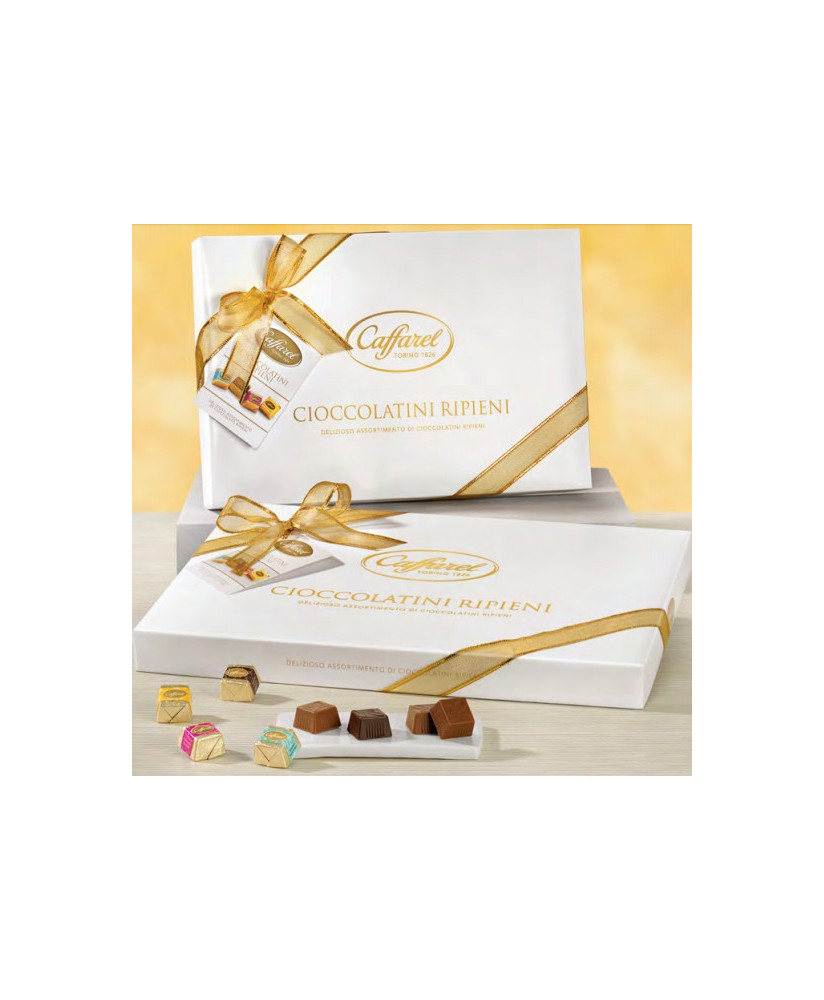 Vendita online Scatole di cioccolatini Caffarel da regalo, Luserna San Giovanni - Torino. Shop on line confezioni regalo Giandui