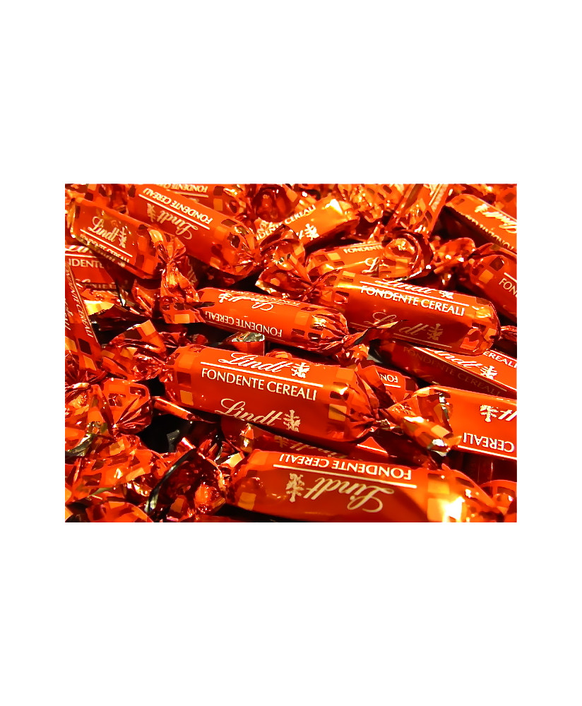Vendita online cioccolatini Lindt Bastoncini con cioccolato fondente e cereali. Shop on line praline cacao amaro con cereali Lin