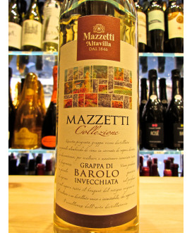 Vendita online Grappa Mazzetti d'Altavilla "Collezione" di Nebbiolo da Barolo. Shop on line Grappe invecchiate di Altavilla