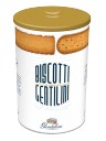 (6 METAL BOXES X 1000g) Gentilini - Bisquit 125th Anniversary 