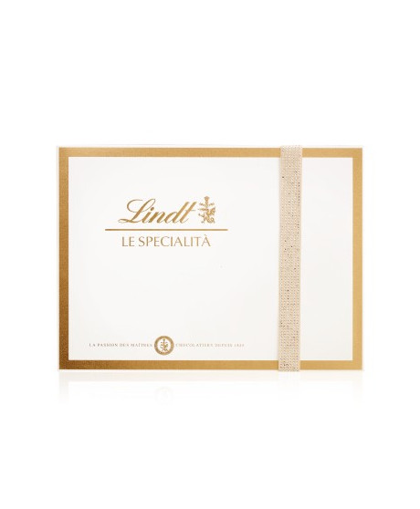 Vendita online scatole regalo di cioccolatini assortiti Lindt & Sprüngli, Le Specialità. Shop on line confezioni Natalizie Lindt