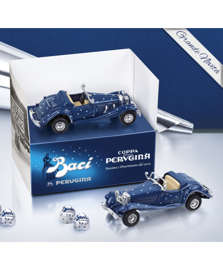 Bacio Perugina modellino Macchinina, cioccolatini. Vendita online tubi Baci Perugina da regalo. Miglior prezzo on-line