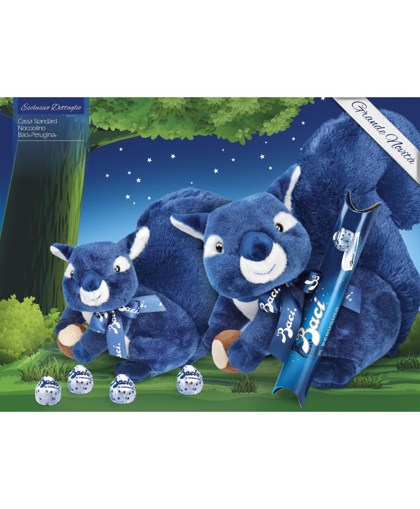 Vendita online Peluches Scoiattolo Baci Perugina, al miglior prezzo. Shop  confezioni Perugina.