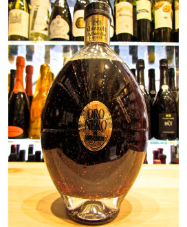 Vendita online Grappa Mazzetti d'Altavilla Oro Nero, liquore a base di grappa e caffè con scaglie di oro alimentare