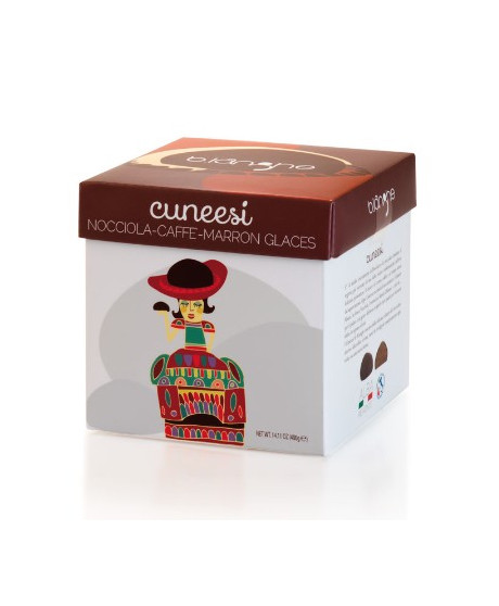 B. Langhe - Cuneesi alla Nocciola, Marron Glaces e Caffè - 400g