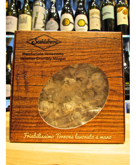Vendita online Torrone Scaldaferro, Mandorlato Veneto. Shop on line torrone artigianale friabile di sole mandorle. Miglior prezz