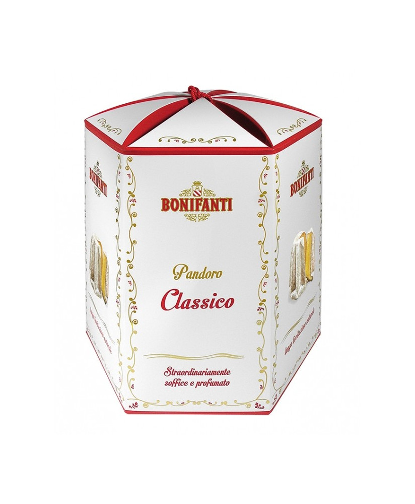 Vendita online Pandoro Bonifanti Classico confezionato Corolla. Shop on-line bonifanti pandori di qualità prezzo