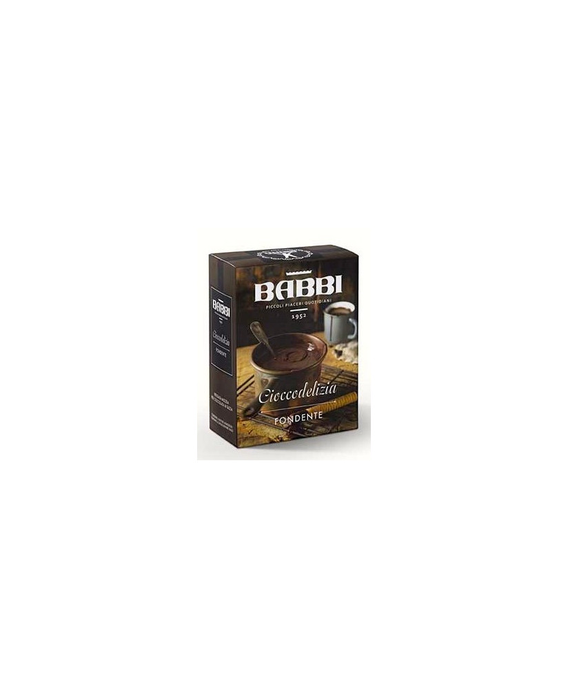 Vendita online cioccolata in tazza Babbi, shop online cioccolata calda fondente Babbi, shop cioccolata in polvere Babbi.