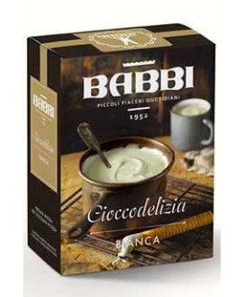 Babbi - Cioccolata Calda Bianca - Cioccodelizia - 168g