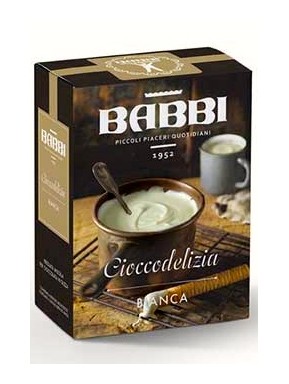 Babbi - Cioccolata Calda Bianca - Cioccodelizia - 168g
