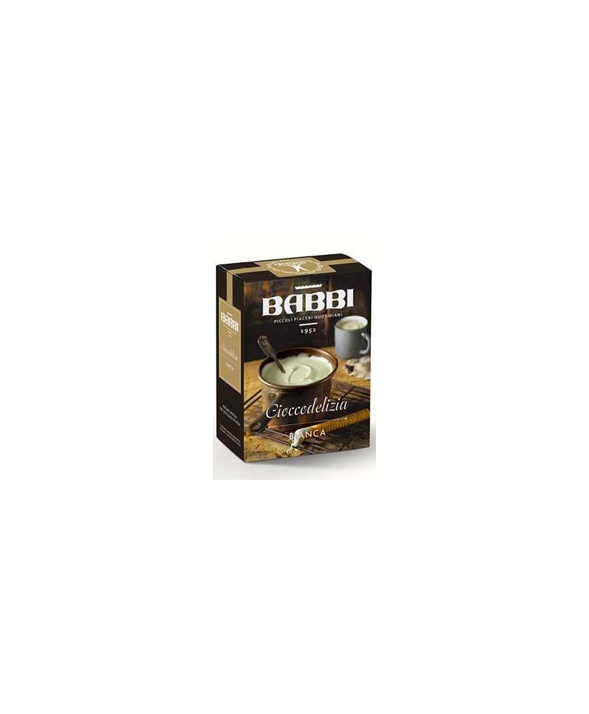 Babbi - Cioccolata Calda Bianca - Cioccodelizia - 168g