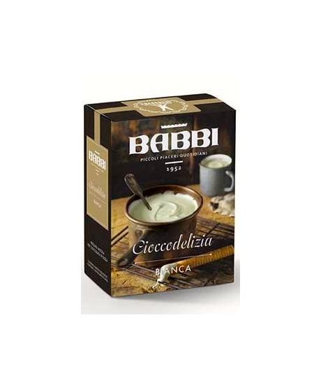 Babbi - Cioccolata Calda Bianca - Cioccodelizia - 168g